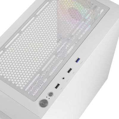 6. LOGIC HOUSING PORTOS ARGB MINI USB 3.0 WHITE