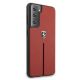 4. Ferrari FEOSIHCS21MRE S21+ G996 red/red hardcase Off Track Leather Nylon Stripe