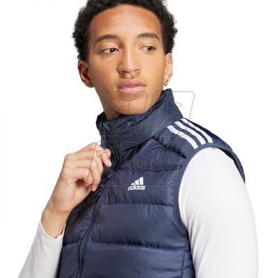 5. adidas Essentials 3-Stripes Light Down Vest M IK3210