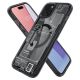 6. Spigen Ultra Hybrid Mag Case with MagSafe for iPhone 15 Plus - Dark Gray (Zero One Pattern)