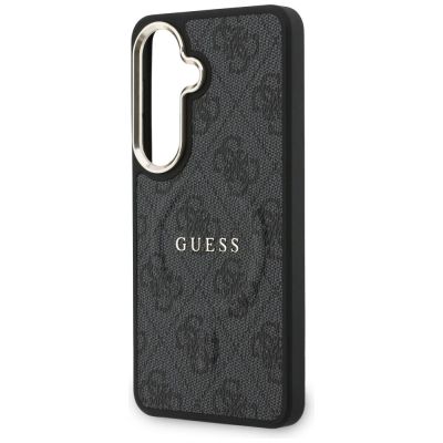 6. Guess 4G Embossed Ring MagSafe case for Samsung Galaxy S26+ - black
