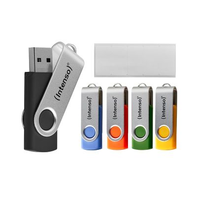 3. Intenso 3543575 USB Flash Drive 16GB USB Type-A 3.2 Gen 1 (3.1 Gen 1) Multicolor