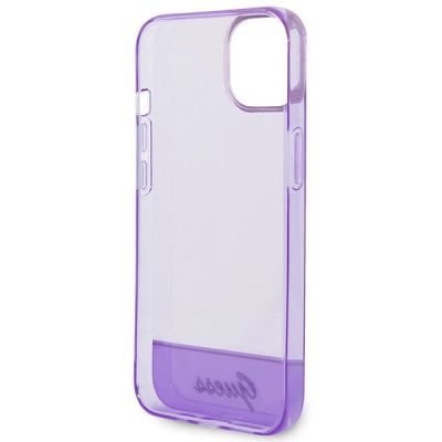 7. Guess Translucent iPhone 14 6.1" Case - Purple