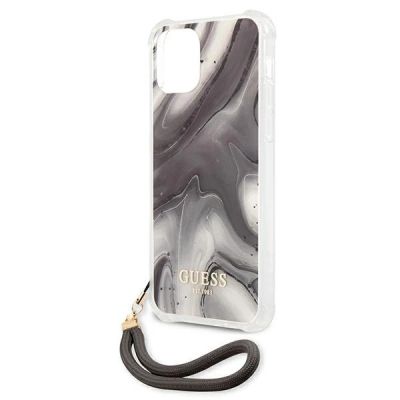 6. Guess Marble Collection iPhone 12 / iPhone 12 Pro Case - Gray