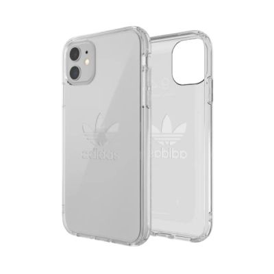 7. Adidas OR PC Case Big Logo for iPhone 11 - Transparent