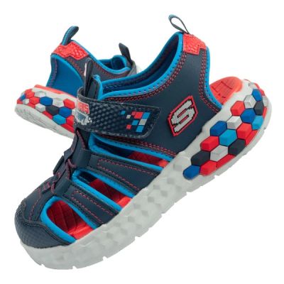 19. Skechers Jr. 402213L/NVRD Sandals