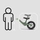 16. Spokey BROOMI balance bike