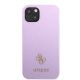 3. Guess GUHCP13SPS4MU iPhone 13 mini 5.4" purple/purple hardcase Saffiano 4G Small Metal Logo