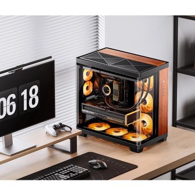 27. Jonsbo TK-4 Wood Tower Black, Wood