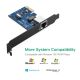 5. Ugreen US230 Gigabit 10/100/1000Mbps PCI-E Network Card - Black