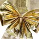 12. DOOR BOW 33x42CM GOLDEN RIBBON