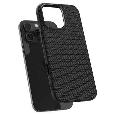 9. Spigen Liquid Air ”T” MagSafe Case for iPhone 16 Pro Max - Matte Black