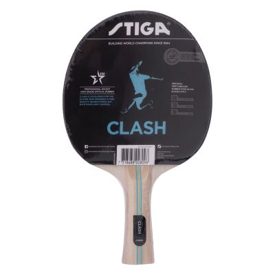 4. Stiga Hobby Clash 92800591791 Table Tennis Racket