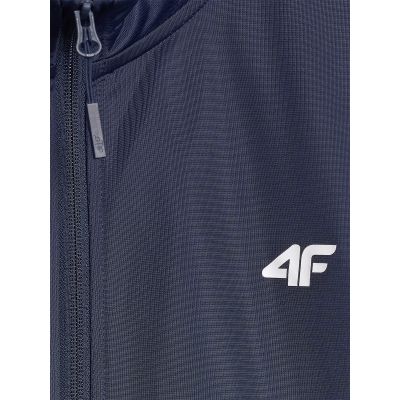 8. Men's zip-up sweatshirt without hood 4F 4FRAW25TSWSM2459-31S