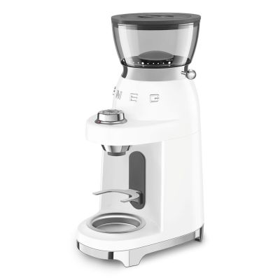 5. Smeg CGF03WHEU Coffee Grinder 150 W White