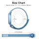 3. Tech-Protect Nylon Strap for Apple AirTag 1/2 - Blue
