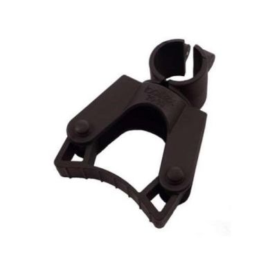Wheelchair-mounted crutch holder