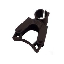 Wheelchair-mounted crutch holder