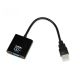 IBOX IAHV01 Adapter (HDMI M - D-Sub (VGA) F; 1m; black)