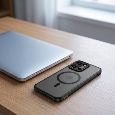 5. Tech-Protect Magmat MagSafe Case for OnePlus Nord 6 - Matte Black