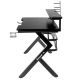 5. HZ-Hero 5.0 Black Gaming Desk