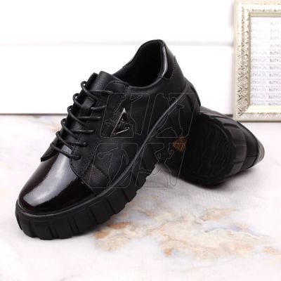 9. Filippo W PAW365 leather shoes, black