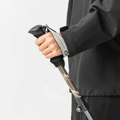 10. Qunature Nordic Walking Trekking Pole Aluminum 110 - 130 cm 1 pc. - Brown