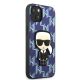 4. Karl Lagerfeld KLHCP13MPMNIKBL iPhone 13 6.1" hardcase blue/blue Monogram Ikonik Patch
