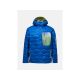 Men's down jacket PEAK PERFORMANCE M Helium Aop Utility Down Hood blue