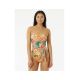 RIP CURL Brazilian Soul One Piece Green and Yellow Swimsuit
