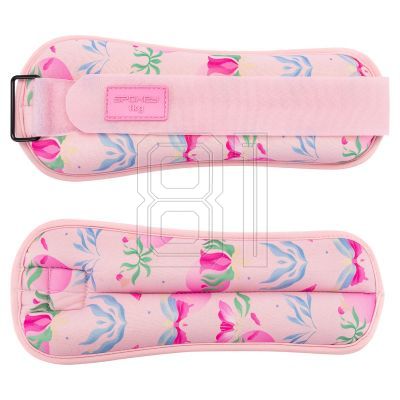4. Spokey The Bloom Form Ankle and Wrist Weights 2x 1 kg SPK-944491
