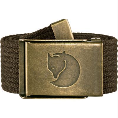 Women&#39;s/men&#39;s belt Fjällräven Canvas Brass Belt 4 cm F77297-633