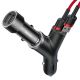 5. Baseus Y Type Car Charger car charger 2x USB + cigarette lighter socket 3.4A black (CCALL-YX01)