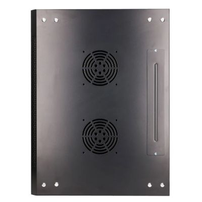 8. Extralink 6U 600x450 Black Wall-Mounted Rack Cabinet
