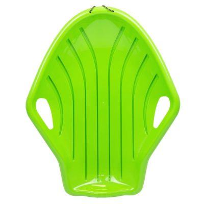 10. SHELL Green Plastic Sled R.M