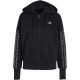 2. Women's adidas Seasonal Essentials Animal Print 3-Stripes Full-Zip Hooded Sweatshirt Black KS8002