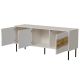 4. INSERTO 3D TV cabinet 143.5x40x61.5 cashmere + LED
