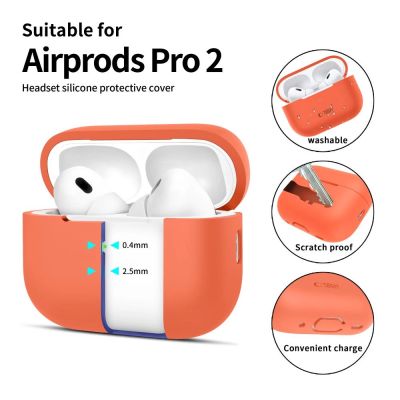2. Tech-Protect Silicone Case for Apple AirPods Pro 1 / 2 - Orange