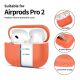 2. Tech-Protect Silicone Case for Apple AirPods Pro 1 / 2 - Orange