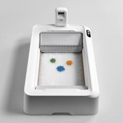6. PETKIT T7-EU Self-Cleaning Cat Litter Box, White