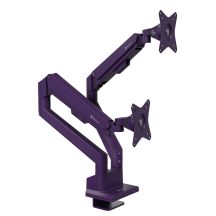 Arozzi AZ-ALZARE-NEO-DUO-PP Monitor Holder/Stand 81.3 cm (32") Desk Purple