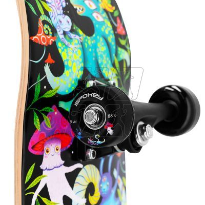 5. Spokey skateboard with glowing graphics Ollie SPK-942542