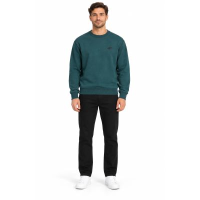 Men's round neck sweatshirt without zipper 4F 4FWAW26TSWSM2736-46S