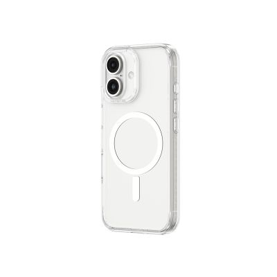 3. AmazingThing Titan Pro Mag Case with Magnetic Ring for iPhone 16 - Transparent