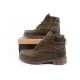 10. Wrangler Allan Mid men's boots Chelsea boots elegant leather green brown