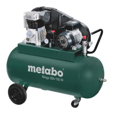 METABO COMPRESSOR MEGA 350-100 W 230V 90L 10BAR 250L/MIN OIL