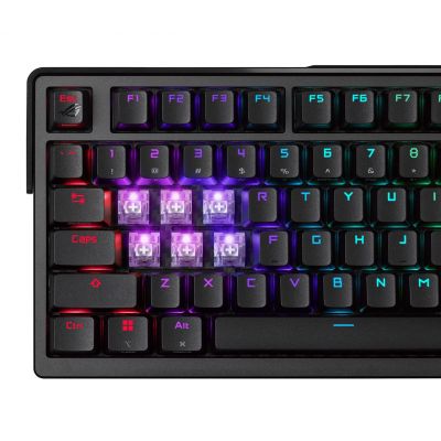 3. ASUS ROG Azoth Extreme Gaming Keyboard USB + RF Wireless + Bluetooth QWERTZ Black