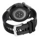 6. Rubicon RNCE88-1 Black Smartwatch - Black Silicone Strap + Black Leather Strap