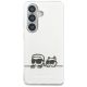 2. Karl Lagerfeld IML Peekaboo Karl&Choupette MagSafe Case for Samsung Galaxy S26 - Transparent