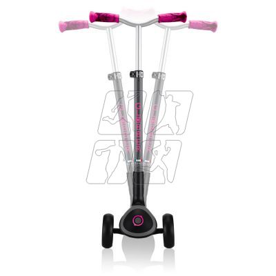 23. Globber Master Prime 3-Wheel Scooter / Black - Neon Pink 664-110